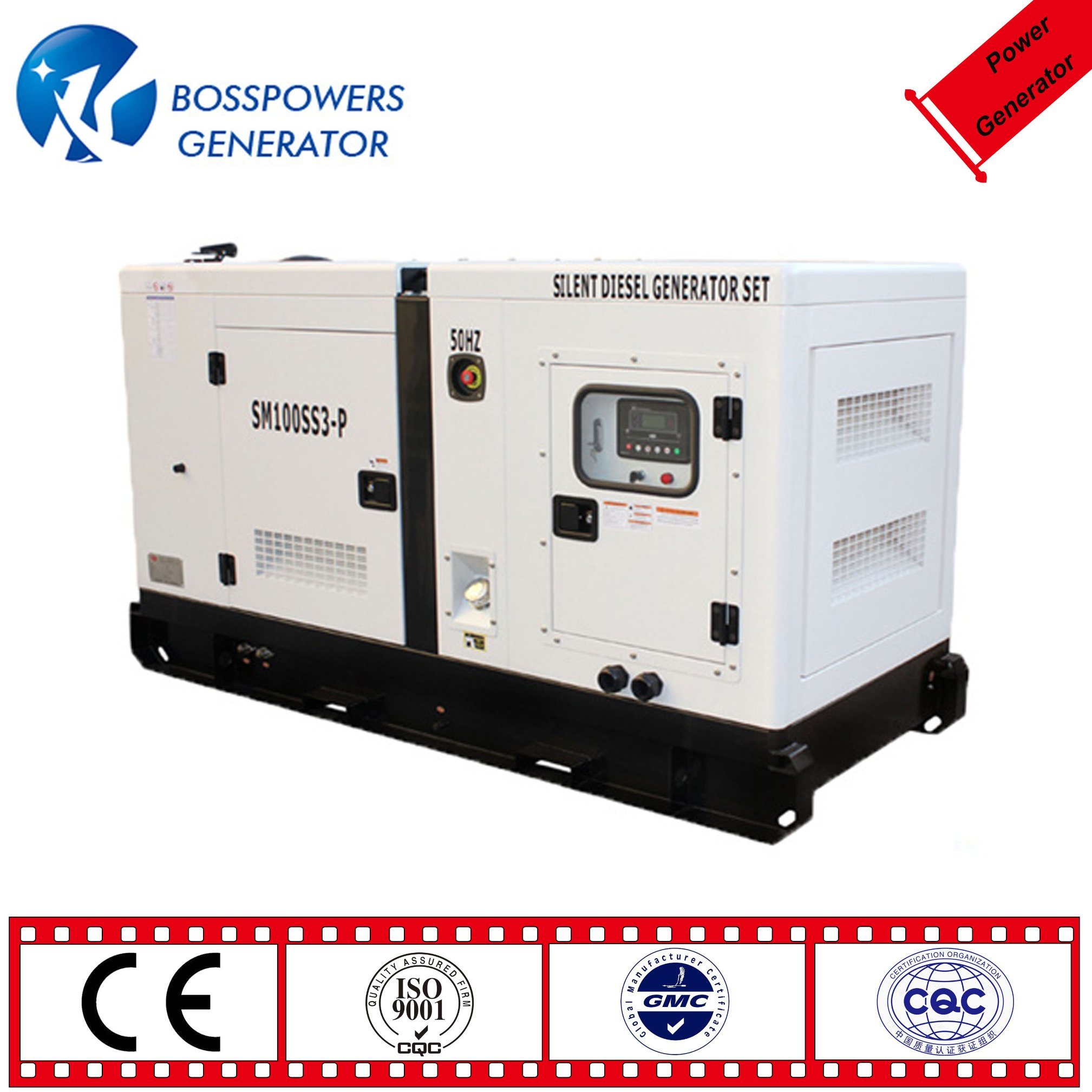 Boss Power Diesel Generator, Canopy/Slient Type, Power Range From 6kVA to 2500kVA, Cummins, Perkins, Isuzu, Doosan, Deutz, , Leroy Somer, Stamford.