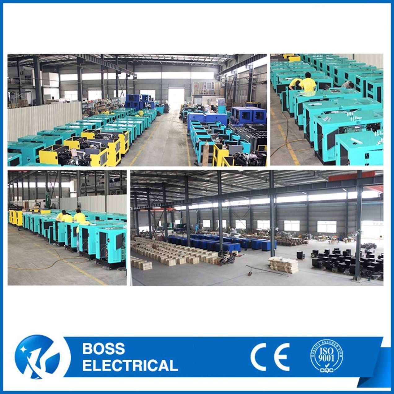 Diesel Generator, Factory Supply Open or Silent Type Diesel Generator
