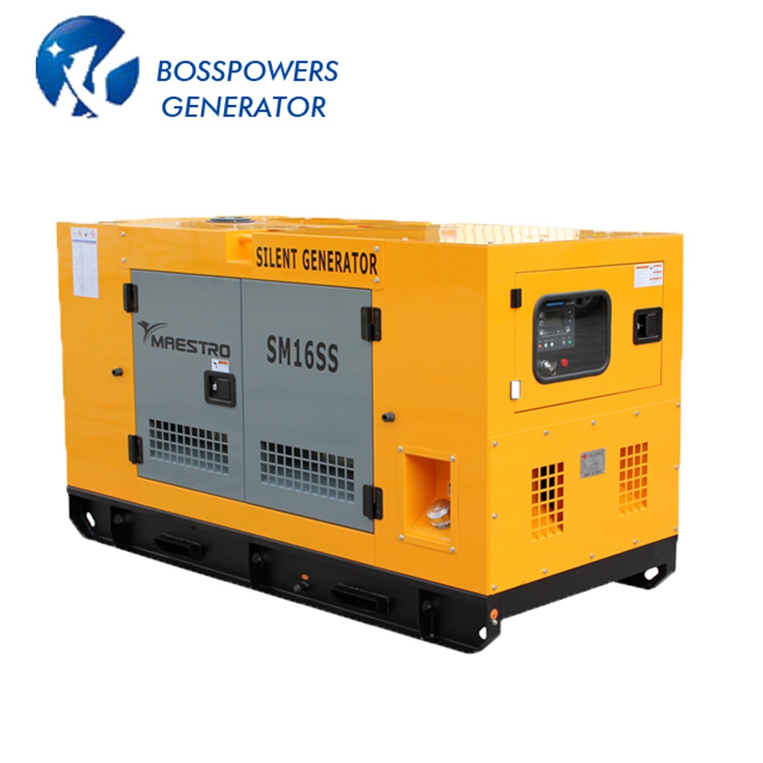 Silent Diesel Generator with Lovol 80kw Engine and Stamford