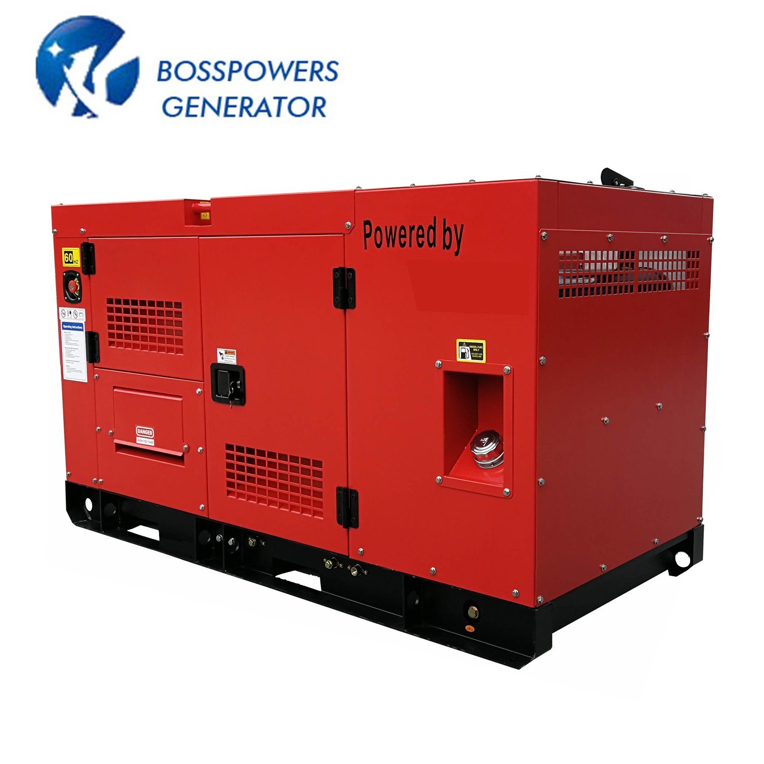 60Hz 220V 3 Phase Power Generator 50kVA 63kVA Soundproof Silent Diesel Generator by CE/ISO Approved