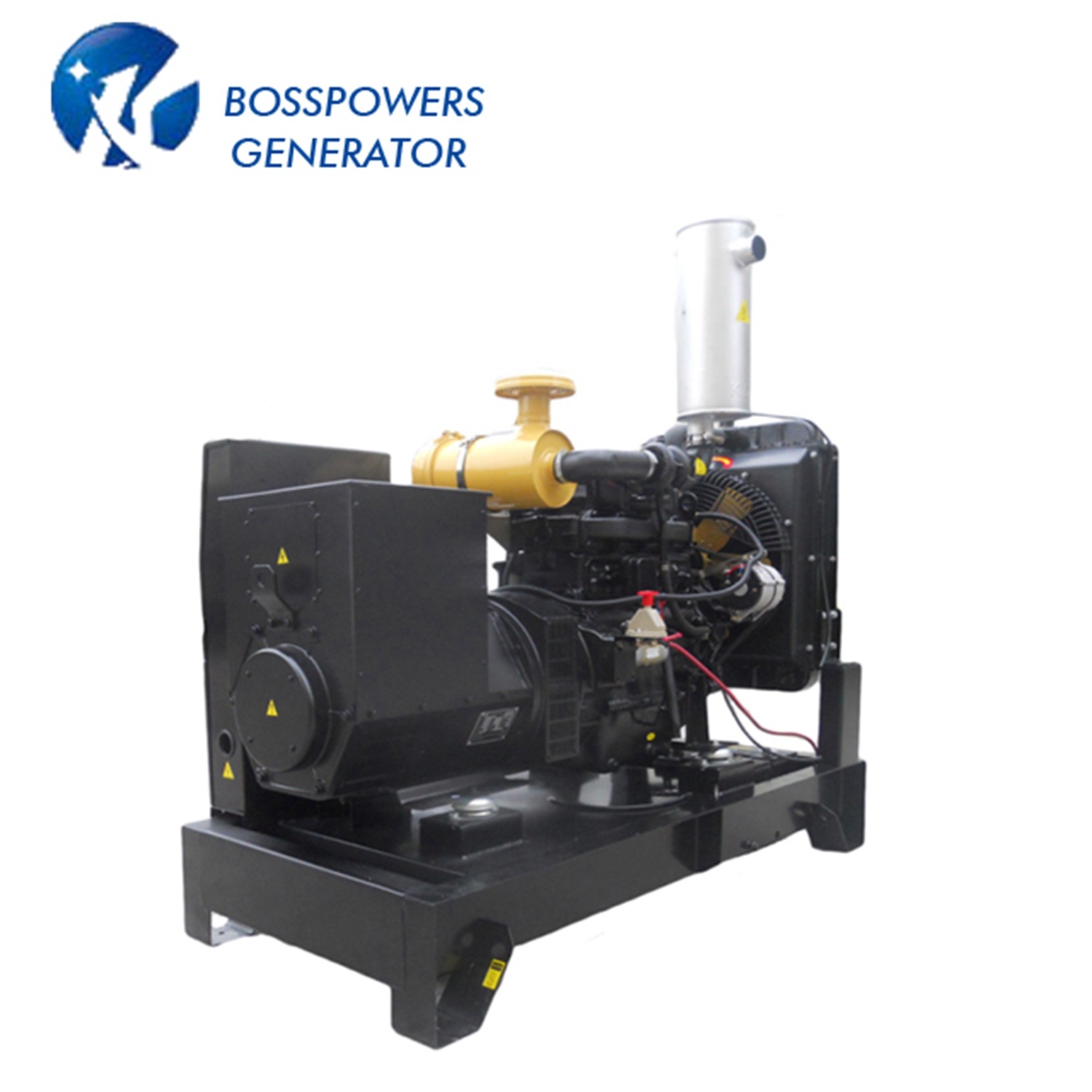 Prime Power 64kw 80kVA Open Type Power Genset Diesel Generator