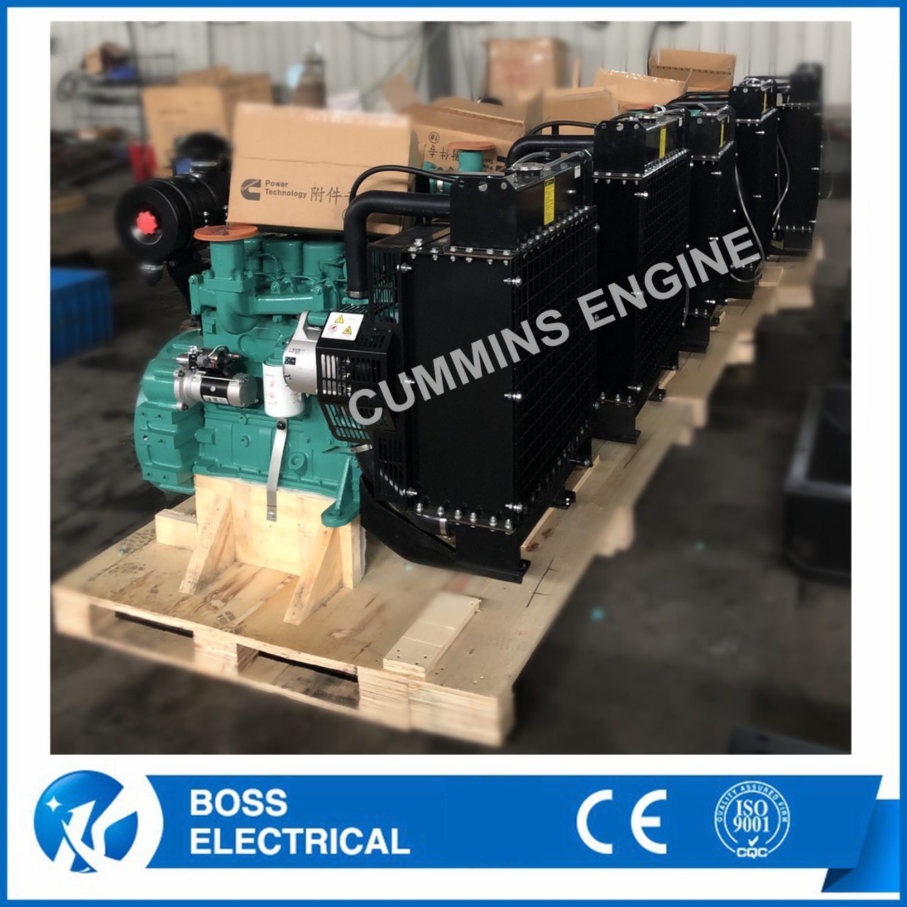 60Hz 220V Power Generator Cummins Engine 60kVA Silent Diesel Power Generator by CE/ISO Approved
