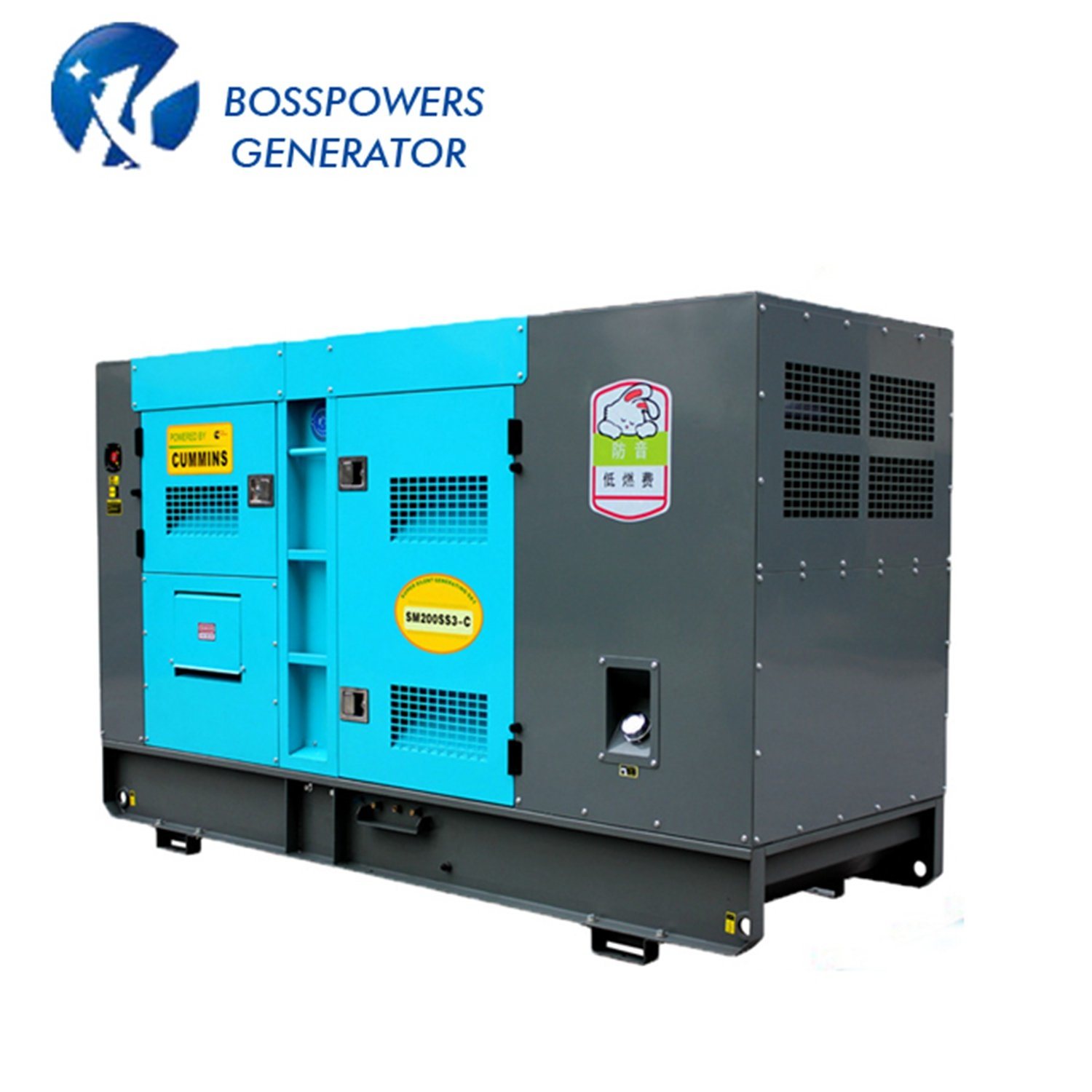 250kw 60Hz Powered by Weichai Soundproof Diesel Generator Canopy Generator