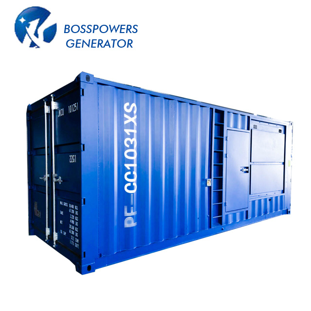 UK Perkins Engine 800kw 1mva 60Hz Commercial Standby Rainproof Container Power Generator