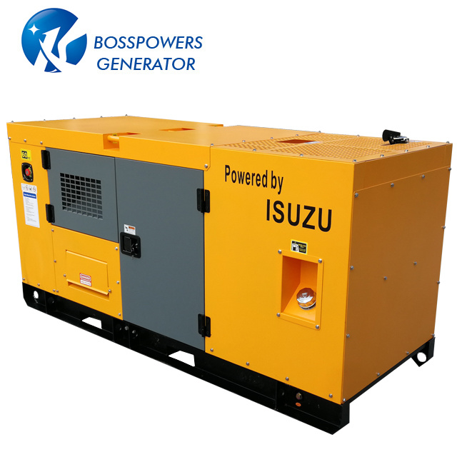 Isuzu Engine 40kw/50kVA Silent Diesel Power Generator Set
