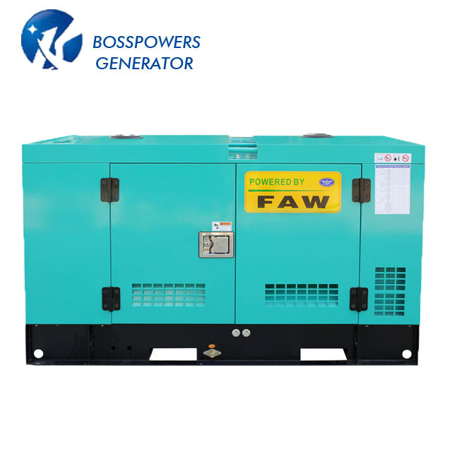 Ce Certificate Chinese FAW Diesel Power Generator Set 180kw Soundproof Canopy Generator