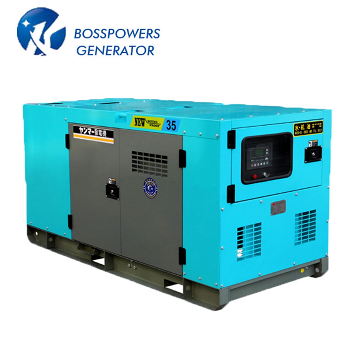 Water Cooled 60Hz 25kVA Isuzu 4jb1 Silent Diesel Genset Generator