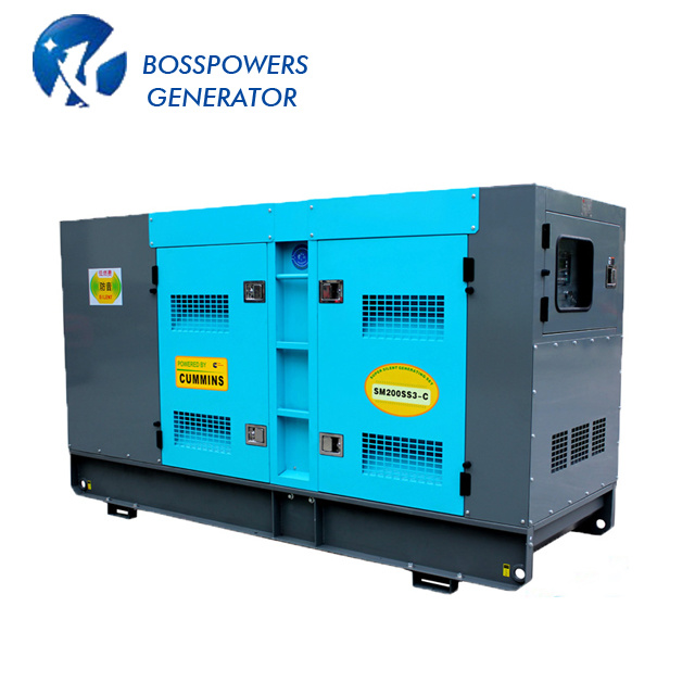 Standby Power 250kVA Prime 180kw Ccec Cummins Silent Generator to Philippines