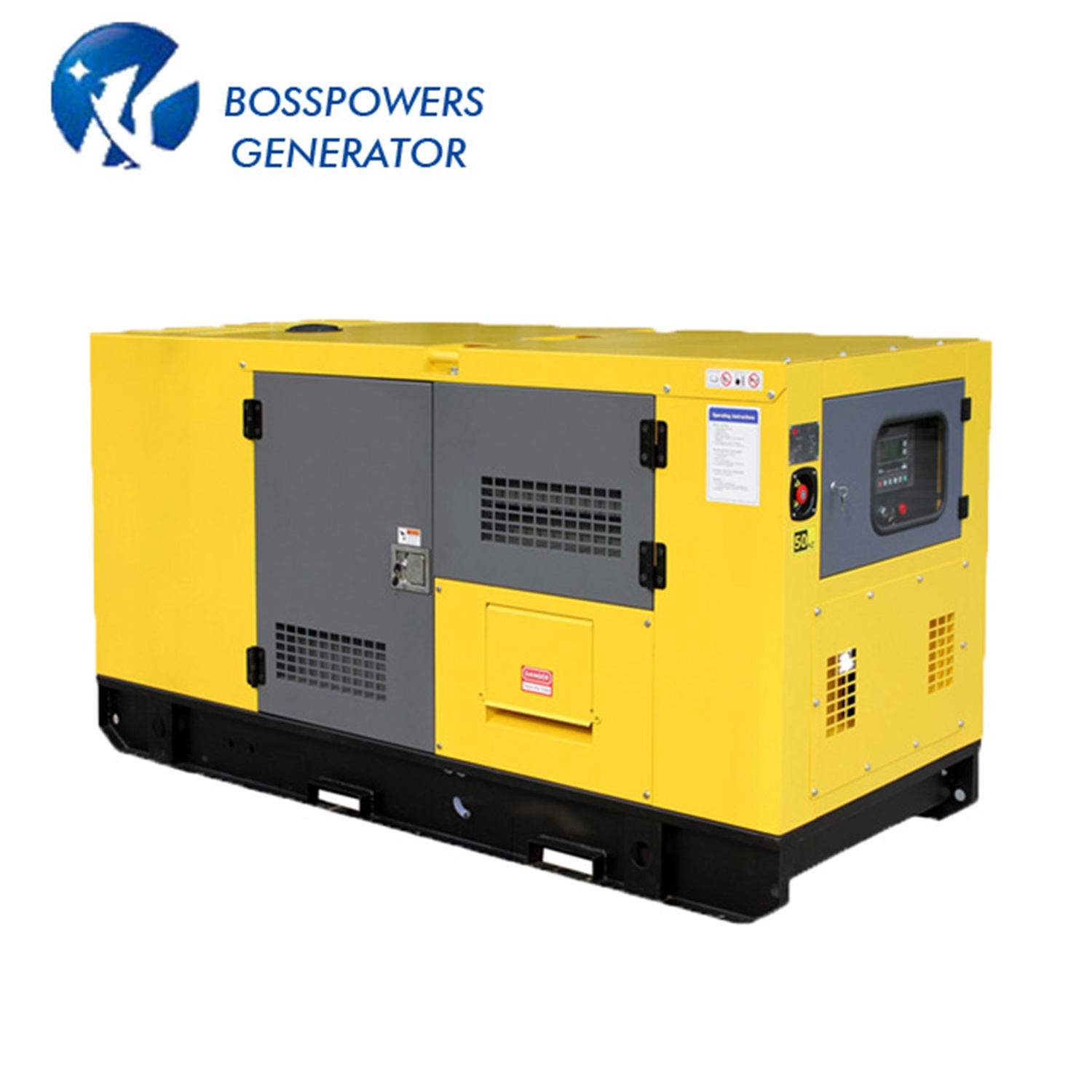 50Hz Power by Ricardo Diesel Generator for 50kVA Silent Type