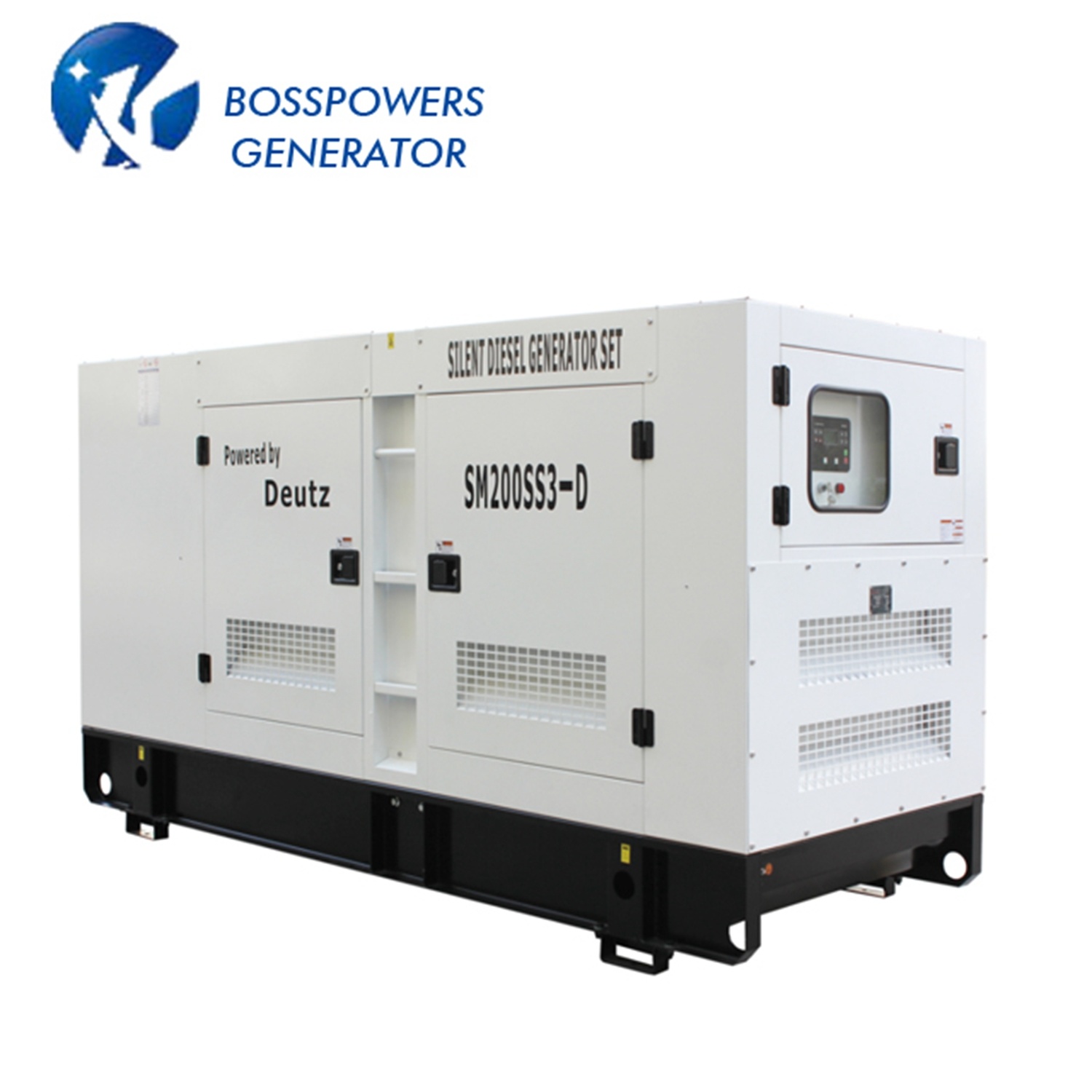 250kw Chinese Brand Wudong Soundproof Open Diesel Electric Generator