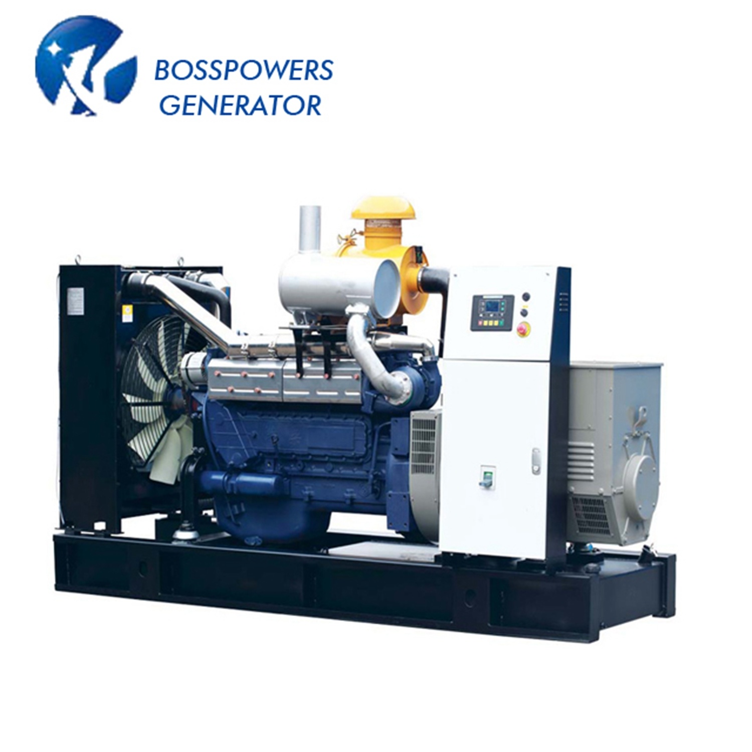 50kVA 40kw Electrical Power Open Silent Low Noise Weifang Weichai Diesel Generator Set