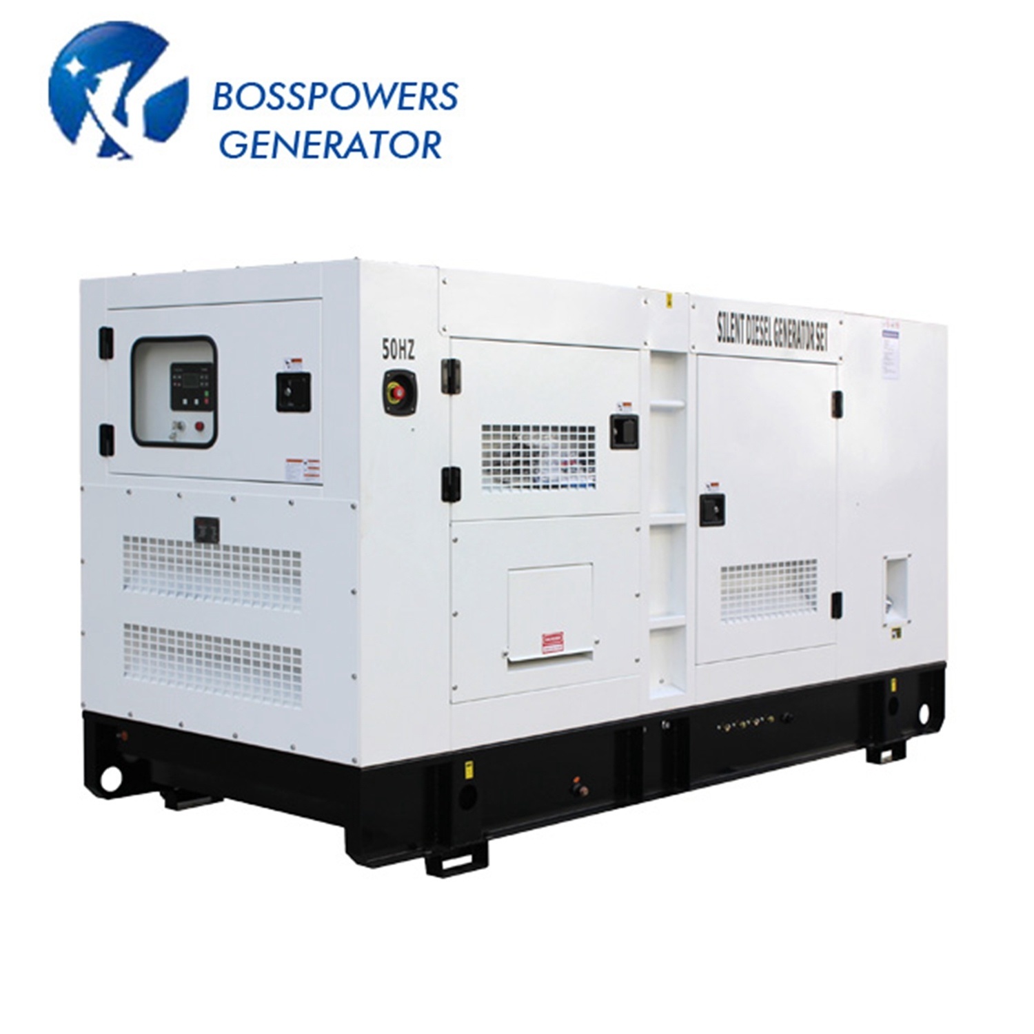 Backup Used Doosan P126ti 220kw Canopy Diesel Generator with ISO/Ce