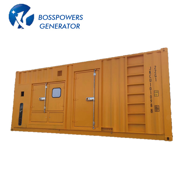 1MW Soundproof Container Diesel Power Generator Set Water-Cooled Weichai