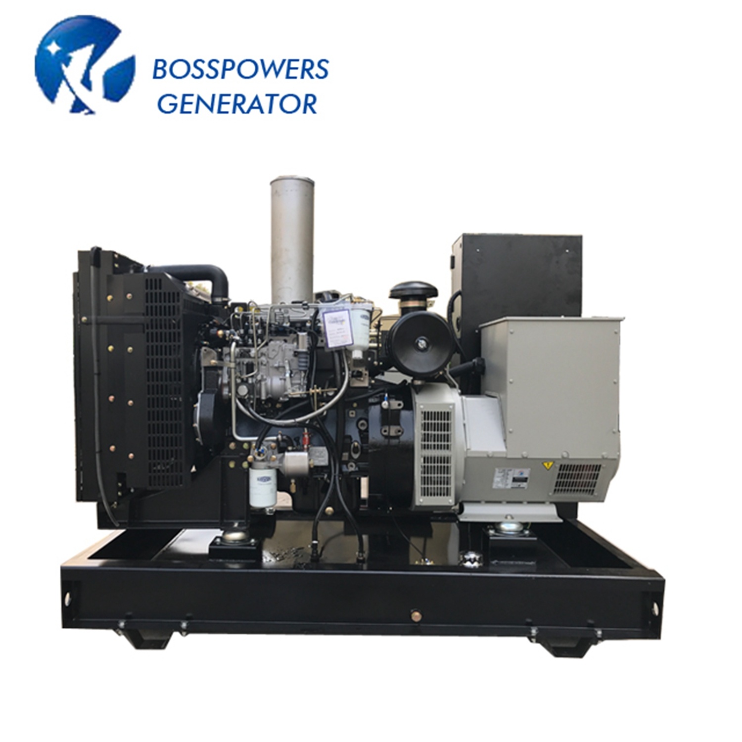 Price 24kw 30kVA Lovol Engine Power Generation Open Silent Diesel Generator