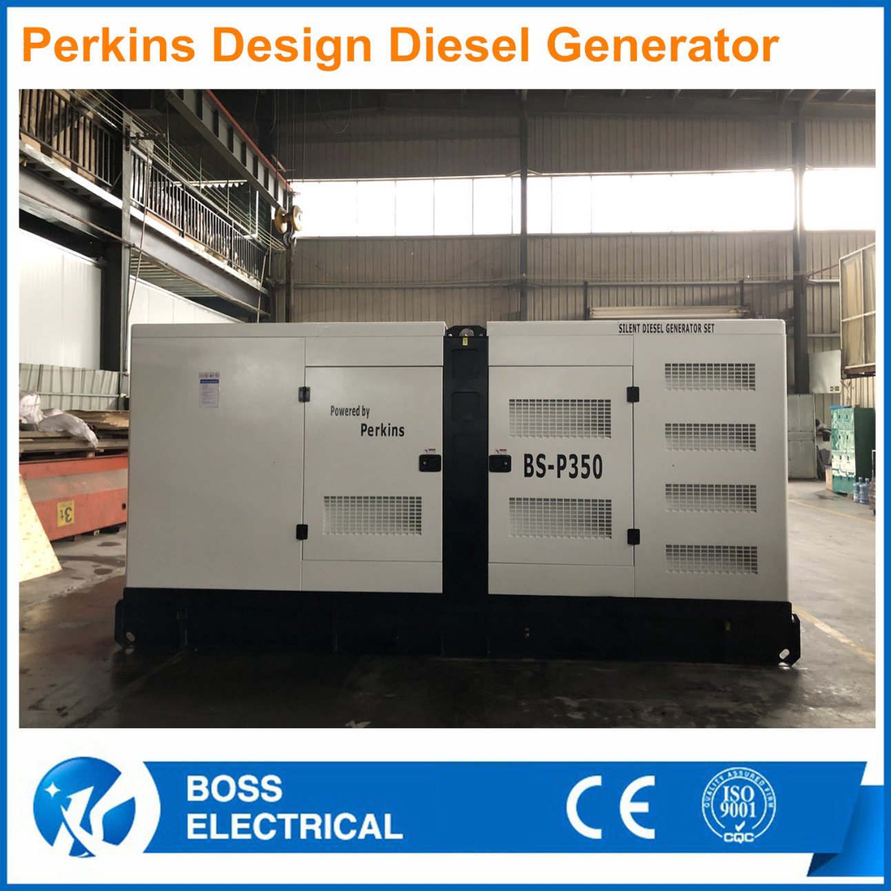 Electricity Generating 100kVA 200kVA 500kVA Perkins Silent Diesel Generator Set