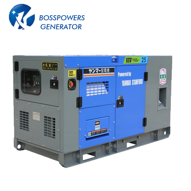 Home Use Small Power 24kw 30kVA Quanchai Soundproof Silent Generator